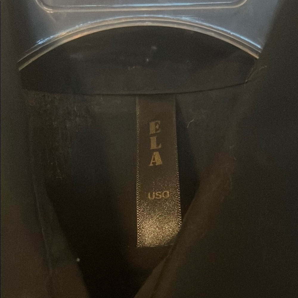 Ela Black Patchwork Jacket - image 2